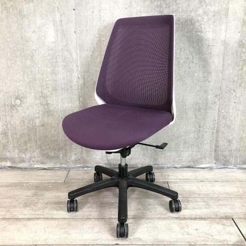 【中古】ノナ KZ-330JB-W9X7 イトーキ（ITOKI） 肘無ハイバックチェア