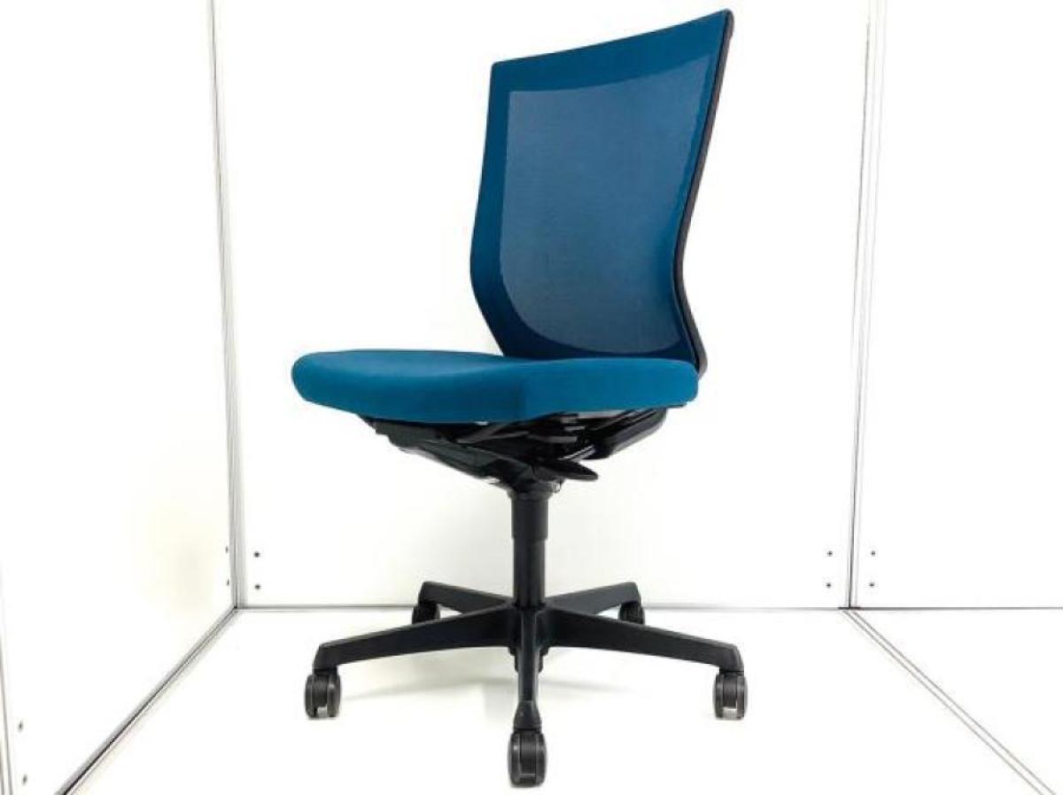 【基本性能を向上させた、ワンランク上のスタンダードモデル！】■オカムラ(okamura)製　エスクードチェア　肘無ハイバック　背面メッシュ　■ターコイズブルー×ブラックシェル【背面メッシュで熱がこもりにくい！】【入替セールにつき30%OFF！】
                        エスクードメッシュ
                                    中古
            
