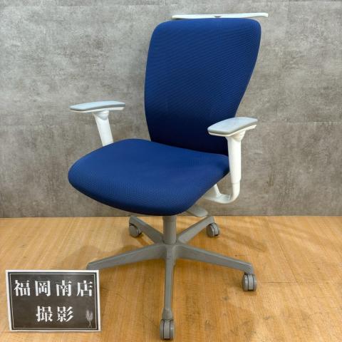 【中古】スラート  オカムラ（okamura） 肘付ハイバックチェア