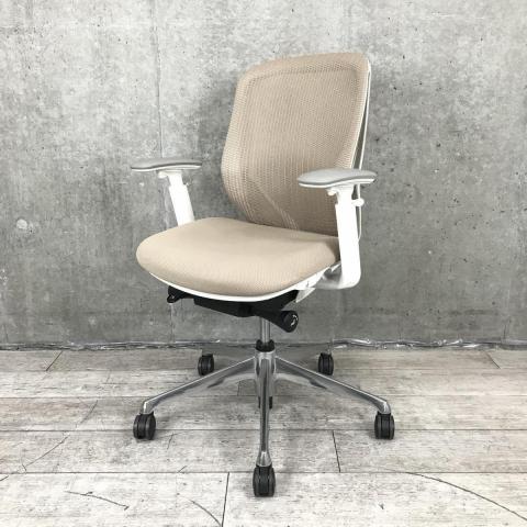 【中古】シルフィーメッシュ C681BW FMP7 オカムラ（okamura） 肘付ローバックチェア