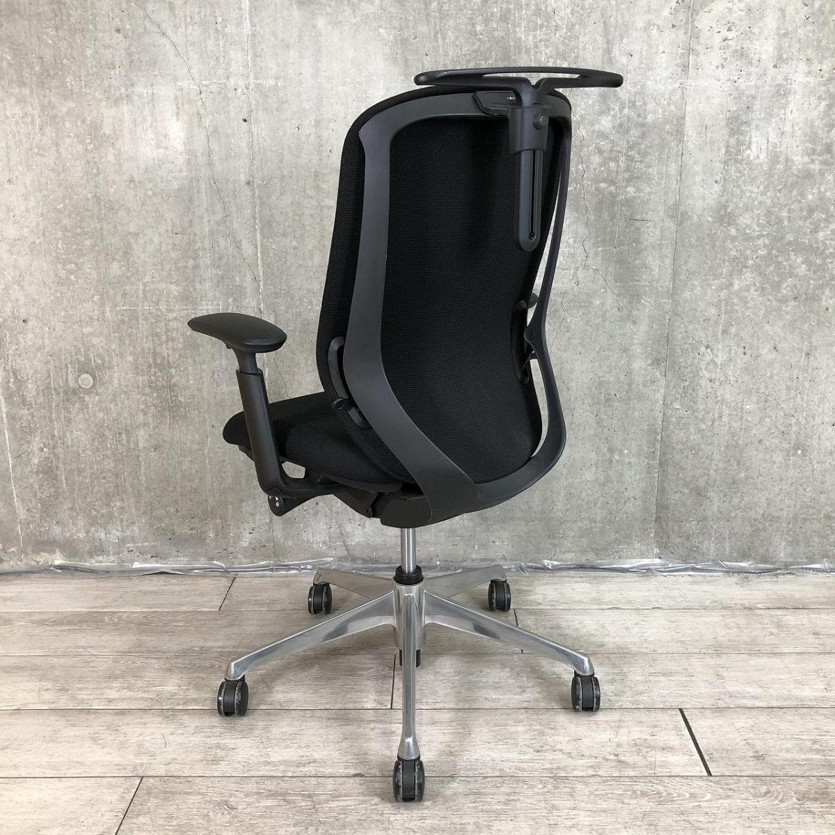 中古】シルフィー C688BR FSF1 オカムラ/okamura 肘付ハイバックチェア