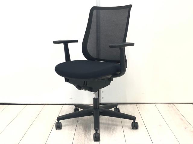 【中古】ミトラシリーズ  コクヨ（KOKUYO） 肘付ローバックチェア