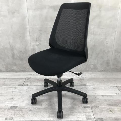 【中古】ノナ  イトーキ（ITOKI） 肘無ローバックチェア