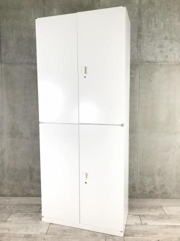 【中古】SAデュオライン  オカムラ（okamura） ハイキャビネット／両開き＋両開き