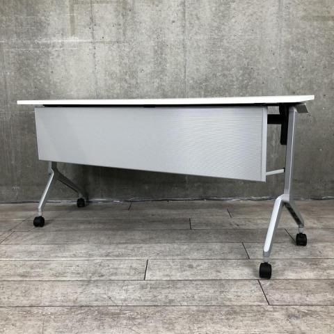 【中古】リーフライン KTT-1202PAWN コクヨ（KOKUYO） スタックテーブル(長机/折りたたみ/会議用)