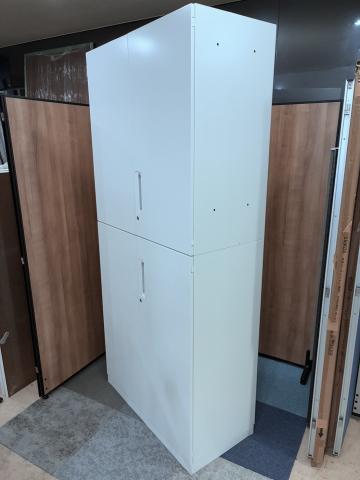 【中古】エディア BWUH-SU49SAWN/BWUH-SD59SAWN コクヨ（KOKUYO） ハイキャビネット／両開き＋両開き