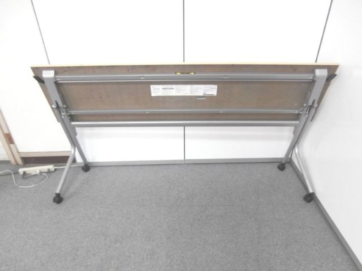 1860 1800×600　スタックテーブル オカムラ 　ネスティア　在庫4台あり 中古】ネスティア オカムラ/okamura スタックテーブル(長机/折りたたみ