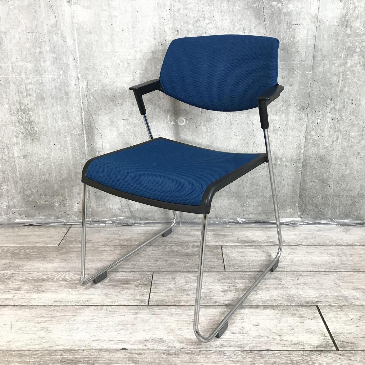 中古】サティオ CK-M620 コクヨ/KOKUYO スタッキングチェア 563877