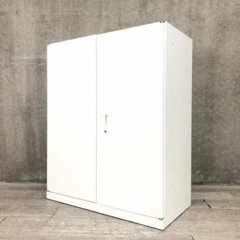 【中古】SAデュオライン  オカムラ（okamura） ローキャビネット／両開き