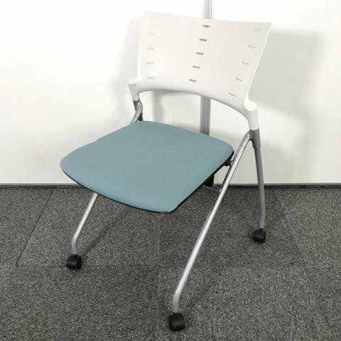 【中古】マノスチェア KLD-310GB-ZWS4 イトーキ（ITOKI） ネスティングチェア