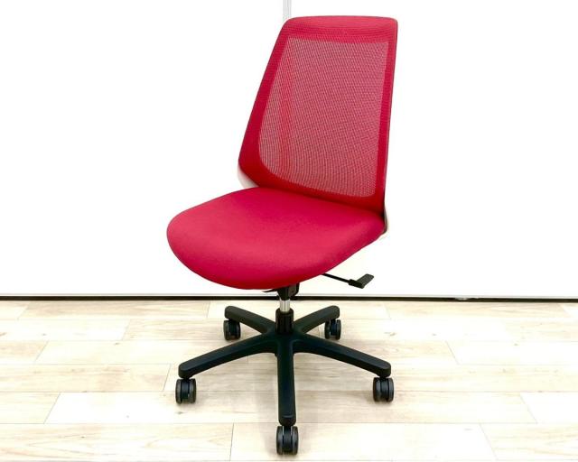 【中古】ノナ  イトーキ（ITOKI） 肘無ハイバックチェア