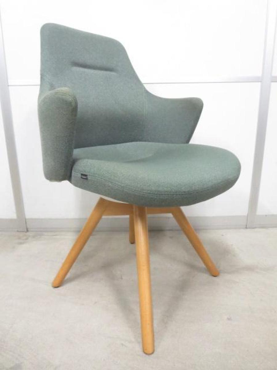 中古】ライブス CD63YW-FXW5 オカムラ/okamura ミーティングチェア