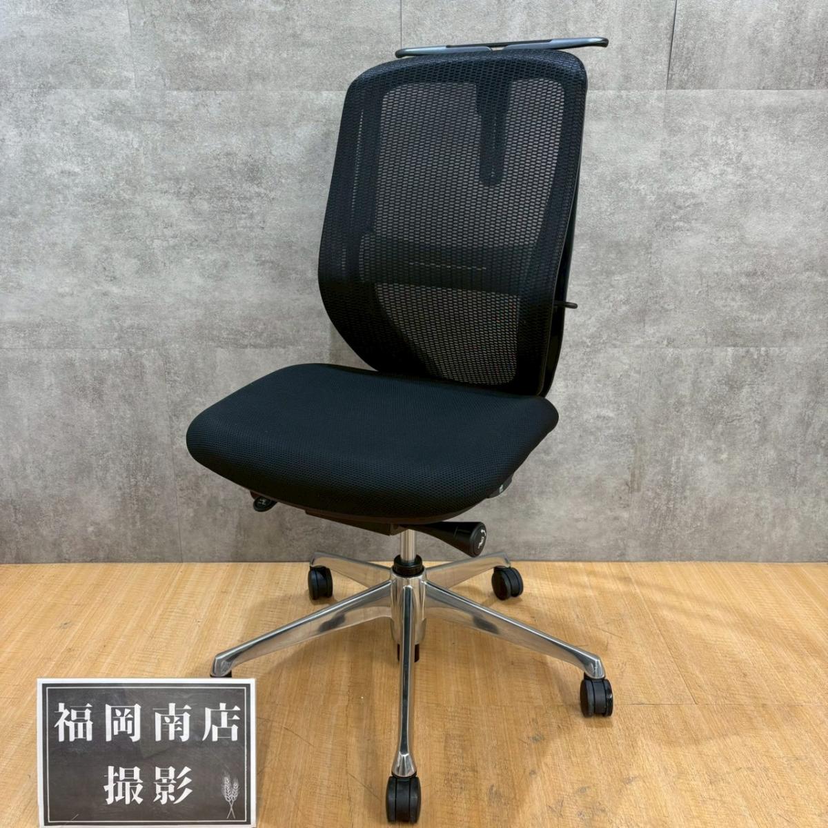 ｟法人様｠【在庫お探しいたします！/予約依頼商品】オカムラ製の大人気オフィスチェア【シルフィー/肘無しタイプ】　＊良品を格安で！「オフィスバスターズ福岡南店」は、福岡を拠点として、全国へ中古オフィス用品・オフィス家具を提供しております。
                        シルフィー
                                    中古
            