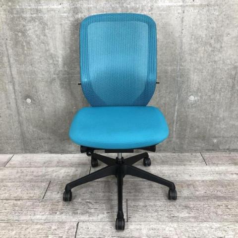 【中古】シルフィーメッシュ  オカムラ（okamura） 肘無ハイバックチェア