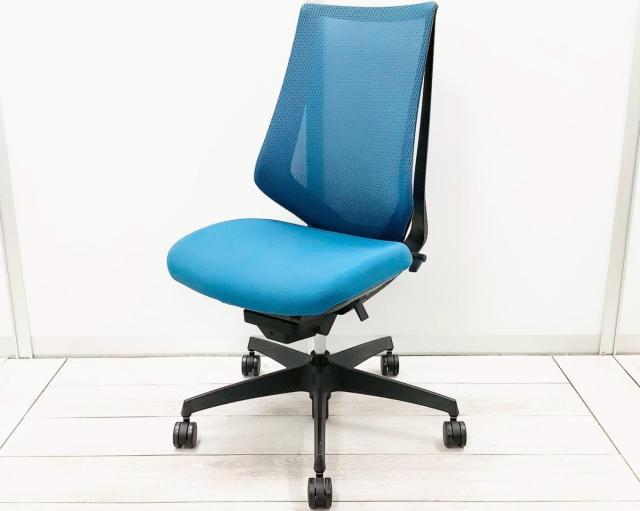【中古】デュオラ メッシュ CRSG3000E6N コクヨ（KOKUYO） 肘無ハイバックチェア