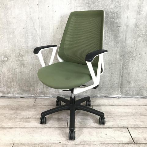 【中古】ノナ KZ-330JB-W9Q2 イトーキ（ITOKI） 肘付ハイバックチェア