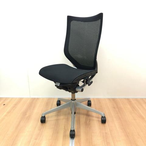 【中古】バロンメッシュチェア CP86DS FDF1 オカムラ（okamura） 肘無ハイバックチェア