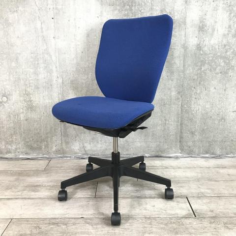 【中古】プラオチェア KE-236GE-T1N7 イトーキ（ITOKI） 肘無ハイバックチェア