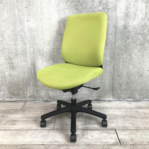 【中古】トルテR KZ-230GB-T1Q6 イトーキ（ITOKI） 肘無ローバックチェア