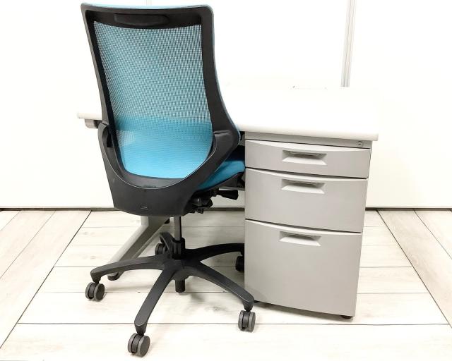 【中古】CZN デスク CZN-107CBB-W6W5 イトーキ（ITOKI） 片袖机