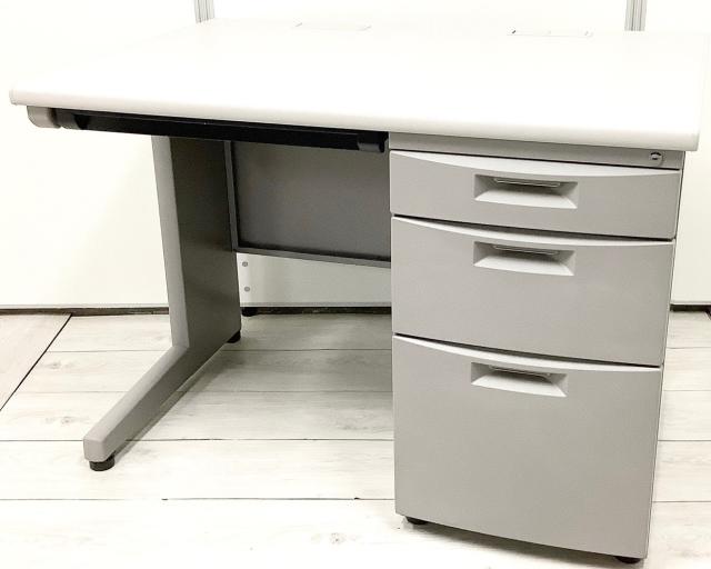 【中古】CZN デスク CZN-107CBB-W6W5 イトーキ（ITOKI） 片袖机