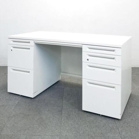 【中古】アドバンス  オカムラ（okamura） 両袖机