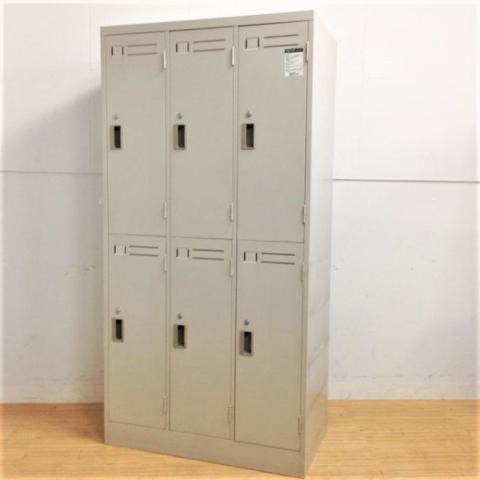 コクヨ　LKシリーズ　6人用更衣ロッカー　ニューグレー　部材も完備です 外部倉庫在庫