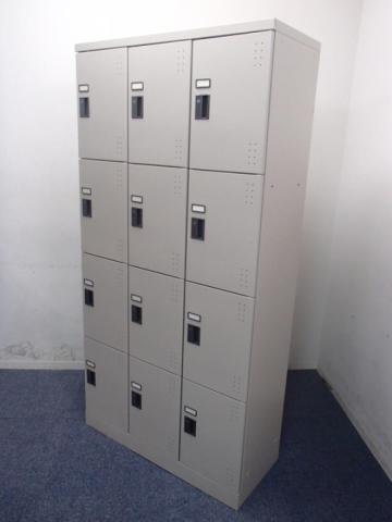 【中古】LKロッカー  コクヨ（KOKUYO） 12人用更衣ロッカー