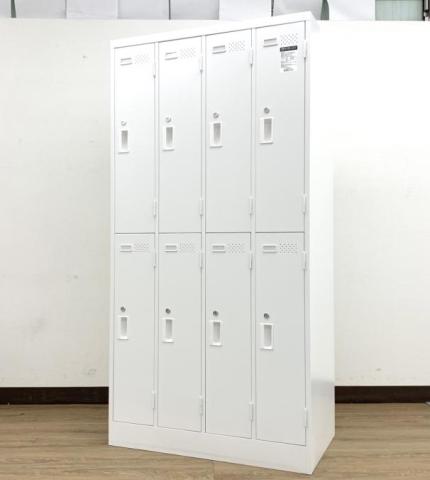 【中古】LKロッカー LK-N8SAWE コクヨ（KOKUYO） 8人用更衣ロッカー
