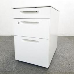 【限定２台限り】コクヨ　ISシリーズ　3段ワゴン　H610　ホワイト　収納　新規　テレワーク 外部倉庫