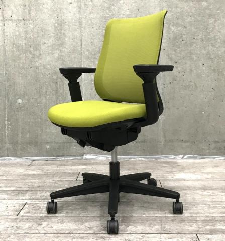 【中古】ミトラシリーズ CRSG2900E6N コクヨ（KOKUYO） 肘付ローバックチェア