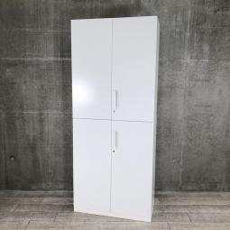 【在庫お探しいたします！/予約依頼商品】コクヨ製のハイキャビネット(両開き書庫＋両開き書庫)【エディアシリーズ】　＊良品を格安で！「オフィスバスターズ福岡南店」は、福岡を拠点として、全国へ中古オフィス用品・オフィス家具を提供しております。