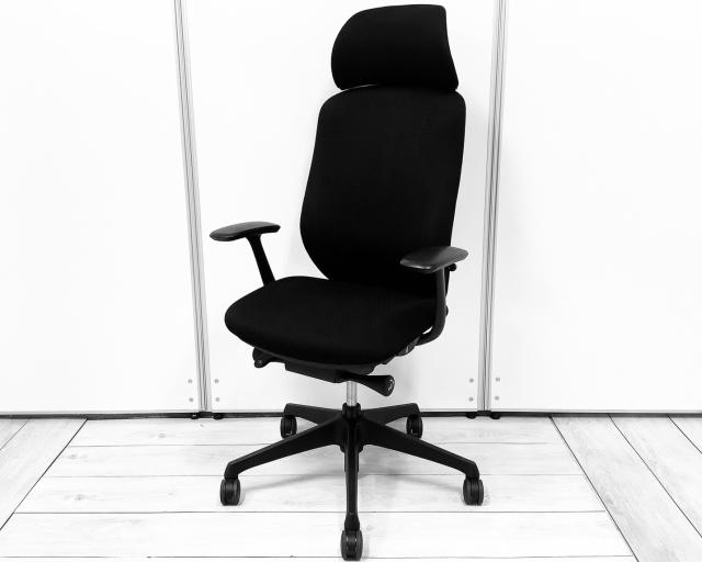 【中古】シルフィー C64GXR-FSF1 オカムラ（okamura） 肘付ハイバックチェア