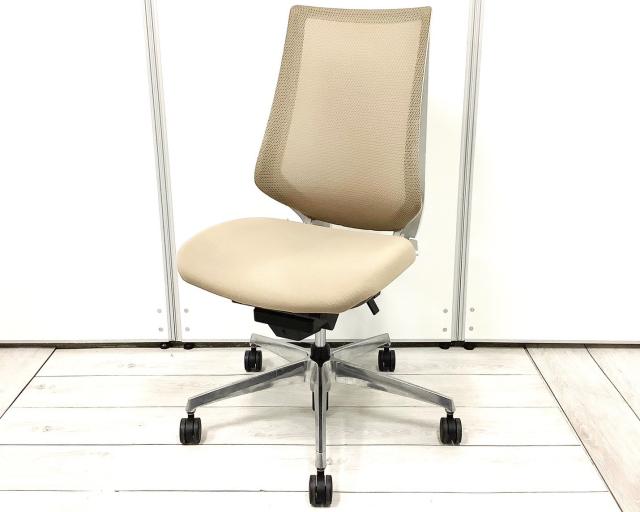 【中古】デュオラ メッシュ  コクヨ（KOKUYO） 肘無ハイバックチェア