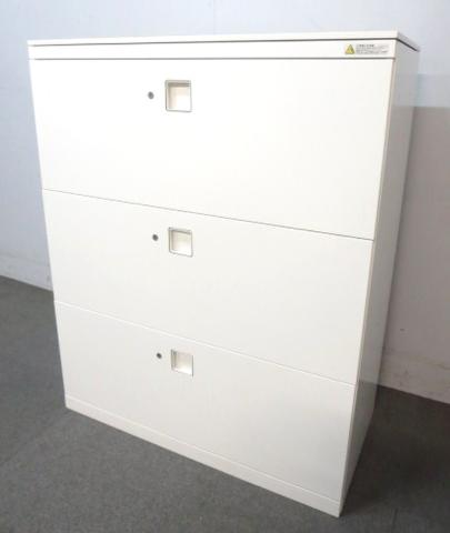 【中古】レクトライン  オカムラ（okamura） ローキャビネット／ラテラル