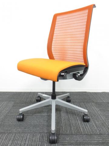 【中古】シンクチェア（旧モデル）  Steelcase（スチールケース） 肘無ハイバックチェア