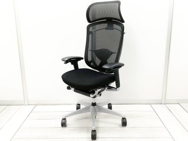 【中古】コンテッサ セコンダ CC87GS　FPC1 オカムラ（okamura） 肘付ハイバックチェア