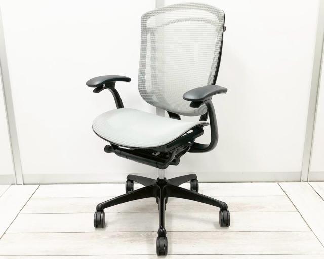 【中古】コンテッサ セコンダ CC41MR-FPG3 オカムラ（okamura） 肘付ハイバックチェア