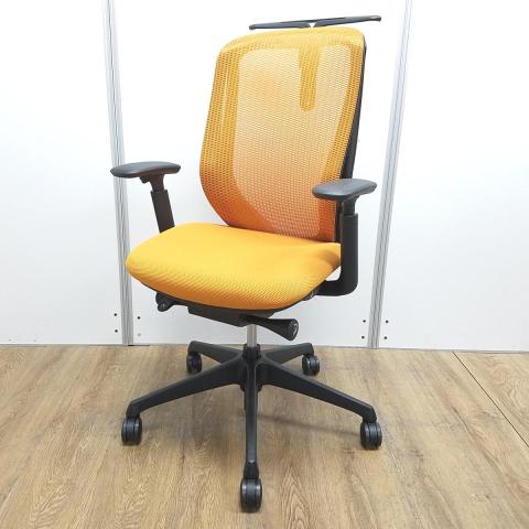 【中古】シルフィー  オカムラ（okamura） 肘付ハイバックチェア