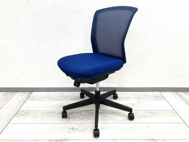 【中古】バリシア CRS-GL1050 コクヨ（KOKUYO） 肘無ローバックチェア