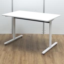 ★イトーキ製　DC　ホワイト　T字脚ホワイト　W1200xD750xH720サイズ　会議用　パーソナル使用にも人気のミーティングテーブル！　シンプルなデザインで様々な空間にフィットする定番商品！　W1200ミーティングテーブル！！