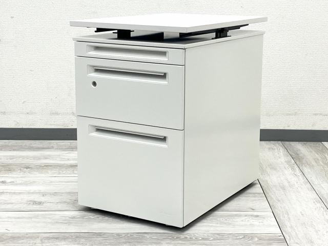 【中古】アドバンス DNC8XA MH37 オカムラ（okamura） ワゴン3段