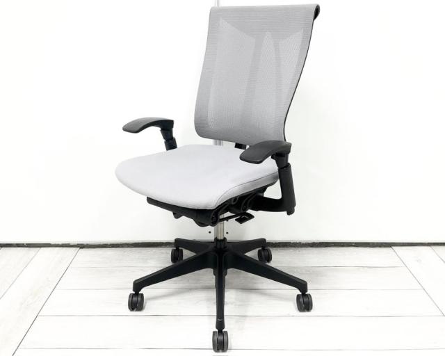 【中古】セレーオチェア KF-570JB1-TTW6　　KF-577JB1-TTW6 イトーキ（ITOKI） 肘付ハイバックチェア