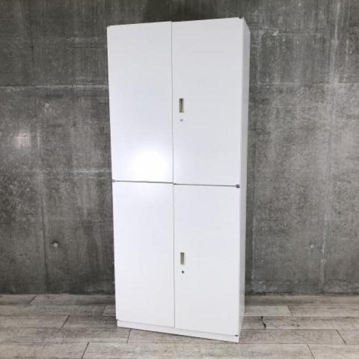 【在庫お探しいたします！/予約依頼商品】イトーキ製のハイキャビネット(両開き書庫＋両開き書庫)【シンラインシリーズ/ホワイト】　＊良品を格安で！「オフィスバスターズ福岡南店」は、福岡を拠点として、全国へ中古オフィス用品・オフィス家具を提供しております
                        シンライン
                                    中古
            