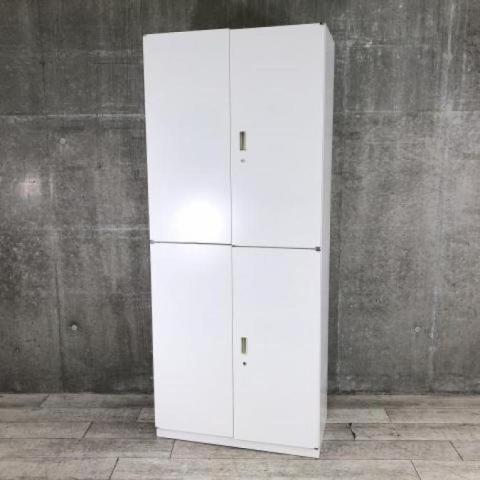 【中古】シンライン  イトーキ（ITOKI） ハイキャビネット／両開き＋両開き