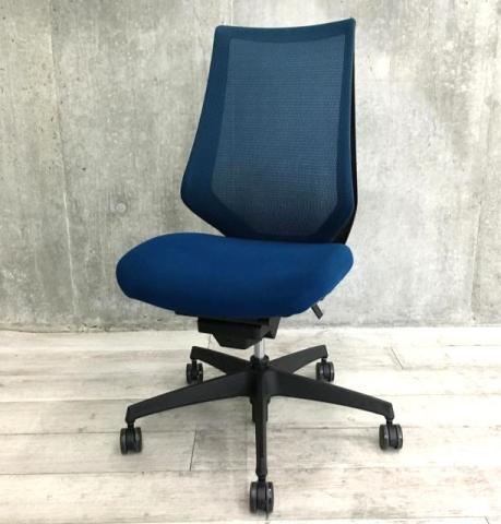 【中古】デュオラ メッシュ CRS-G3000E6N コクヨ（KOKUYO） 肘無ハイバックチェア