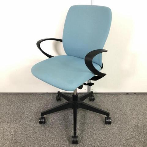 【中古】フルゴ KF-436GB-T1S4 イトーキ（ITOKI） 肘付ハイバックチェア