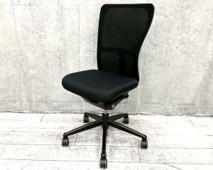 【在庫入替セール品】【腰部を左右非対称に調整できる！唯一無二のチェア】■ヘイワース（HAWORTH）　ゾディ（Zody）チェア　ハイバック肘無　■背面メッシュ　■ブラック【弊社使用欄：A01035333】【SN】