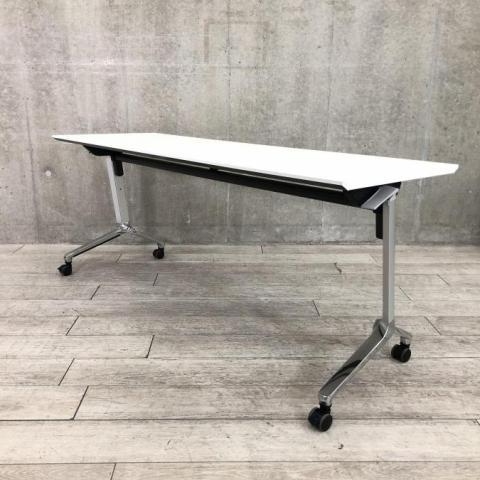 【中古】コンフェスト KTT-1303BMAWN コクヨ（KOKUYO） スタックテーブル(長机/折りたたみ/会議用)