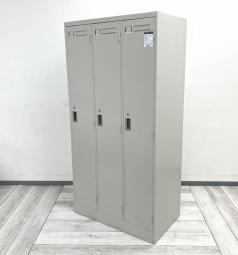 更衣室や職場をすっきり整える3人用ロッカー #岐阜市 #大垣市 #多治見市 #羽島市 #一宮市 #名古屋市 #三重県